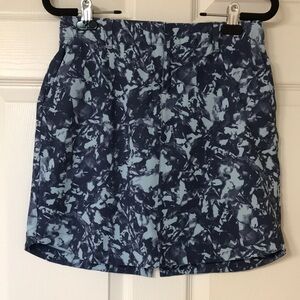 Under Armour Blue Athletic / Golf / Tennis Skort; High-Low Style; Size: Sm